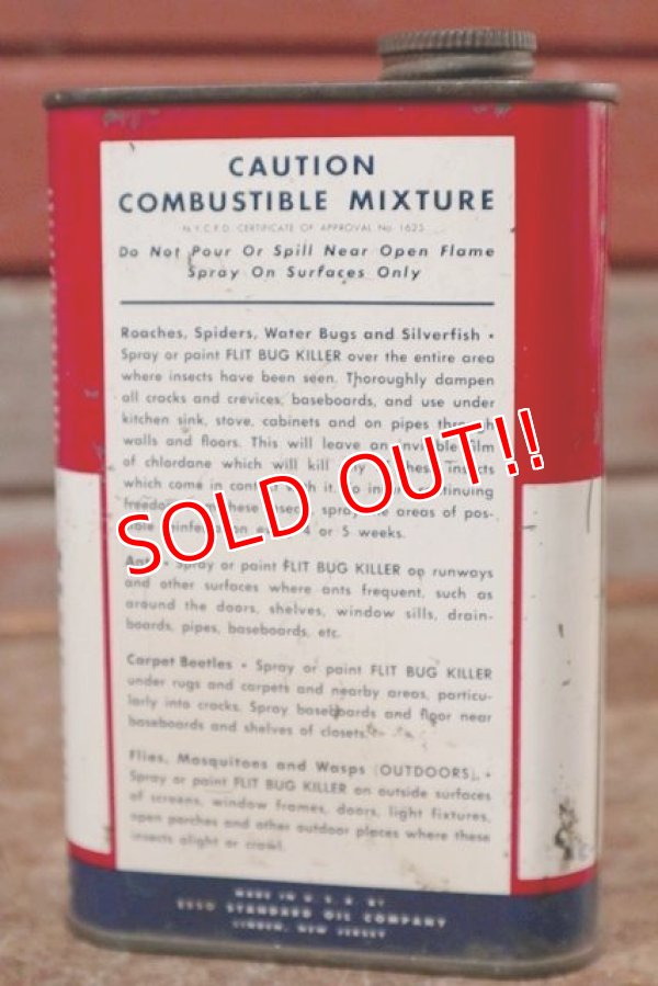 画像5: dp-201114-16 Esso / FLIT 1960's〜 BUG KILLER Can