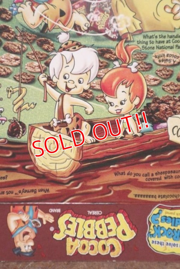 画像5: ct-201114-93 The Flintstones / Post 1996 Cocoa Pebbles Cereal Box