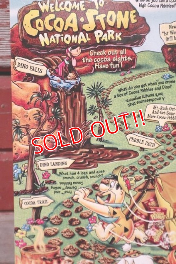 画像6: ct-201114-93 The Flintstones / Post 1996 Cocoa Pebbles Cereal Box