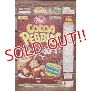 画像: ct-201114-93 The Flintstones / Post 1996 Cocoa Pebbles Cereal Box