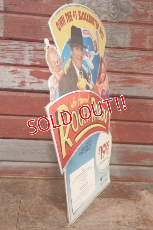 画像6: ct-201114-130 Roger Rabbit / Home Video Cardboard Sign
