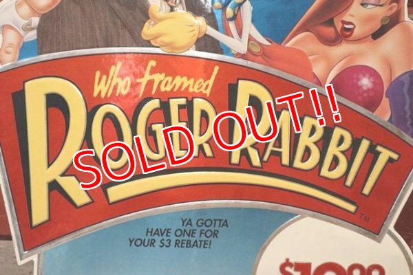 画像5: ct-201114-130 Roger Rabbit / Home Video Cardboard Sign