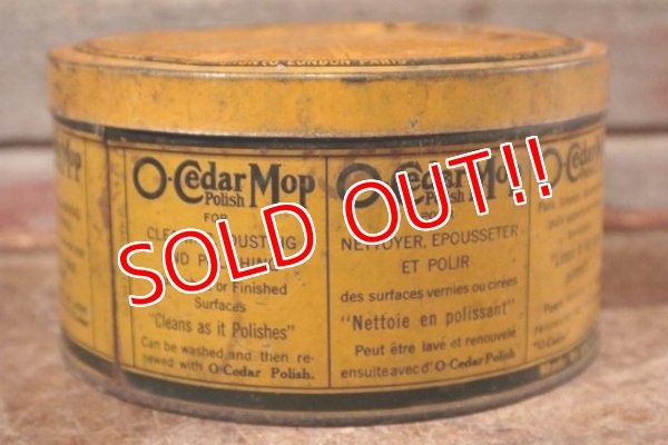 画像4: dp-201114-21 O-Cedar Mop / 1930's-1940's Tin Can
