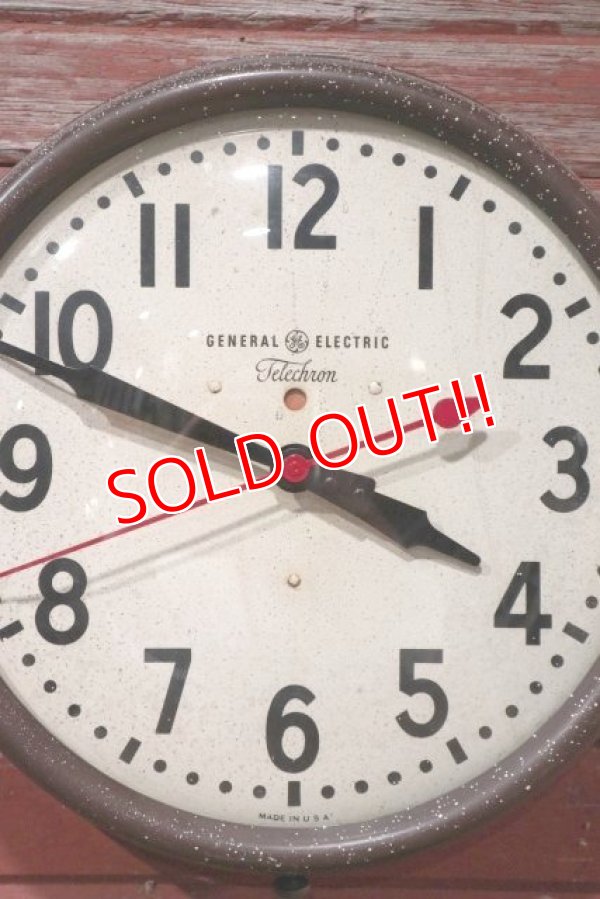 画像2: dp-201114-03 General Electric × Telechron / 1940's Wall Clock