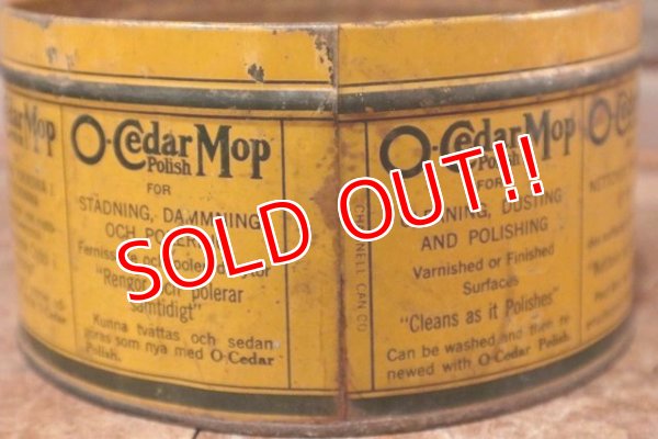 画像7: dp-201114-21 O-Cedar Mop / 1930's-1940's Tin Can