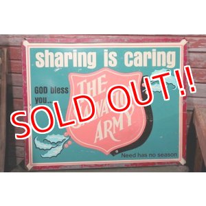 画像: dp-201114-24 THE SALVATION ARMY / "sharing is caring" Sign