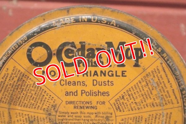 画像3: dp-201114-21 O-Cedar Mop / 1930's-1940's Tin Can