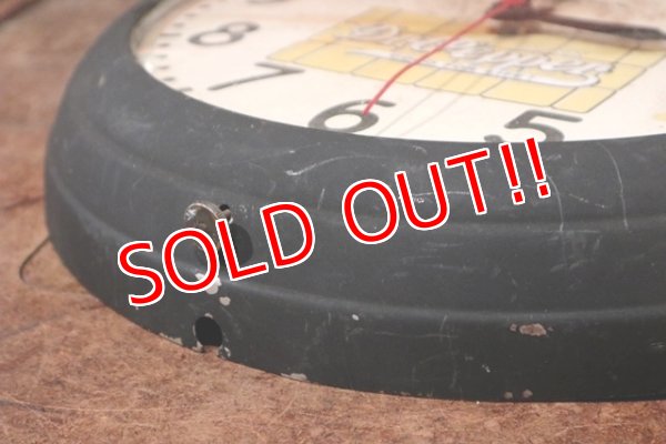 画像9: dp-201114-04 General Electric × Dr. Pepper / 1940's Wall Clock