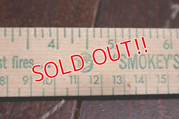 画像3: ct-201101-64 Smokey Bear / Wood Ruler