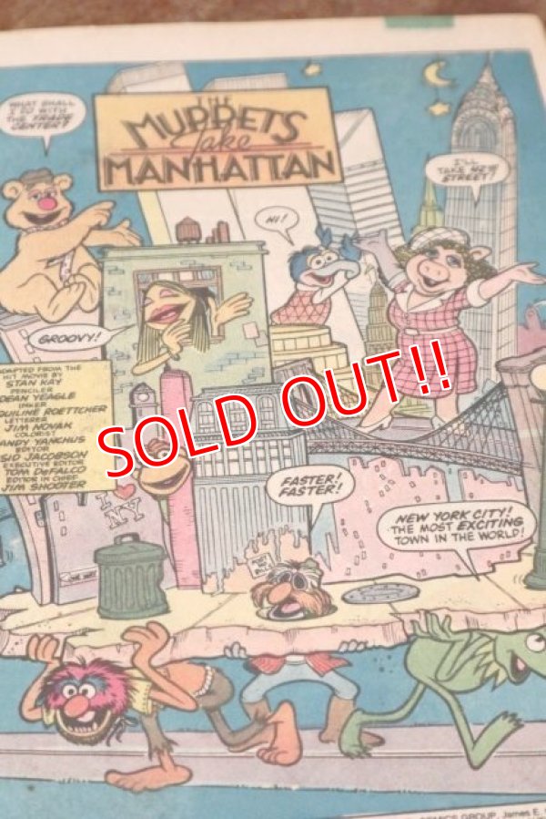 画像2: ct-201114-33 THE MUPPETS TAKE MANHATTAN / 1984 Comic