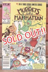 画像: ct-201114-33 THE MUPPETS TAKE MANHATTAN / 1984 Comic