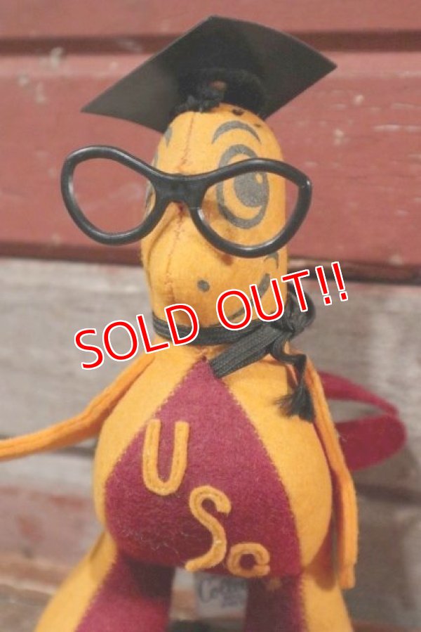 画像2: ct-201114-20 University of Southern California USC / Vintage Mascot Doll 