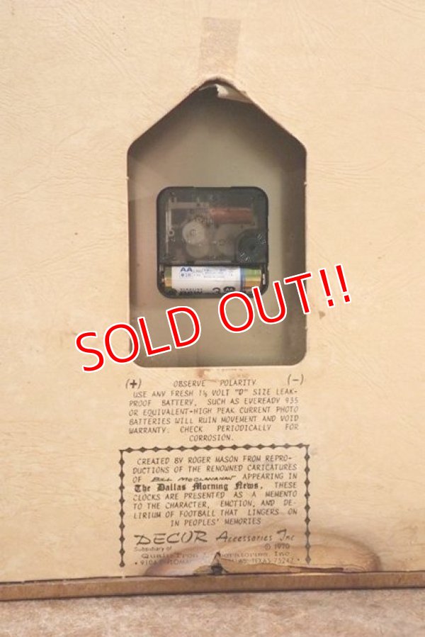 画像10: dp-201114-02 COLUMBIA LIONS / 1970 Wall Clock