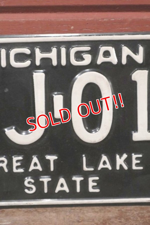 画像3: dp-201114-37 1970's License Plate "MICHIGAN"