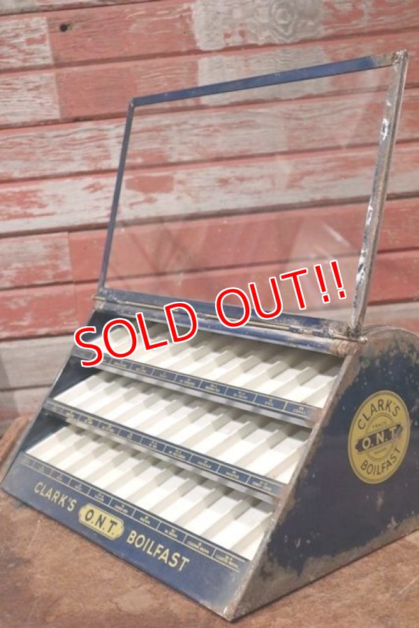 画像5: dp-201114-07 CLARK'S BOILFAST / 1930's-1940's Store Display Rack