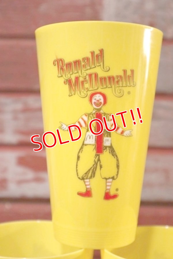 画像1: ct-201114-08 McDonald's / Ronald McDonald 1970's Plastic Cup