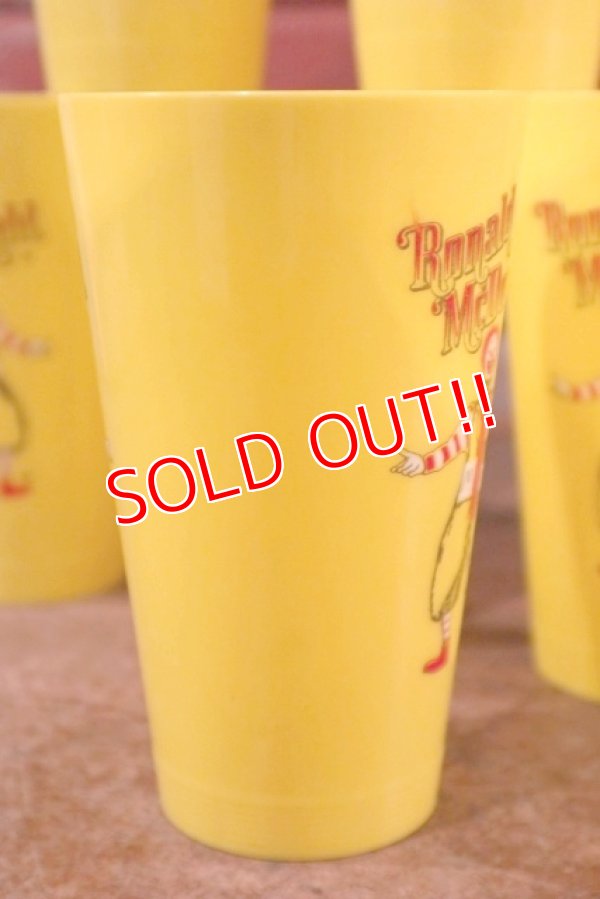 画像4: ct-201114-08 McDonald's / Ronald McDonald 1970's Plastic Cup