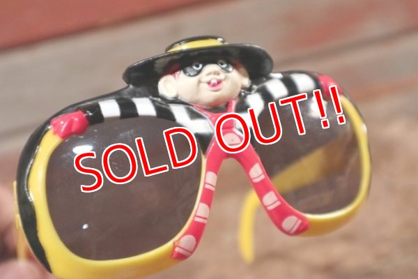 画像2: ct-201114-110 McDonald's / 1988 Kid's Sunglasses "Hamburglar"