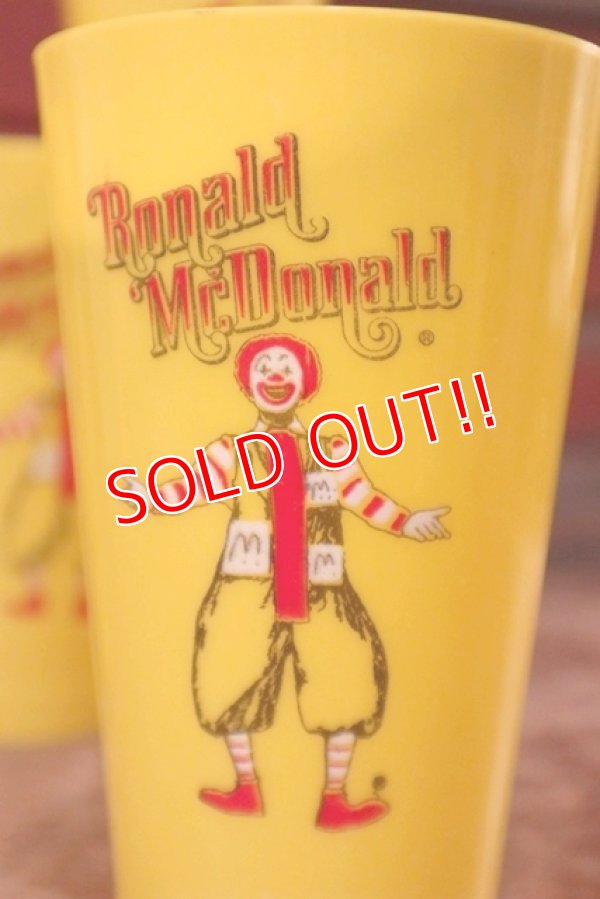 画像3: ct-201114-08 McDonald's / Ronald McDonald 1970's Plastic Cup