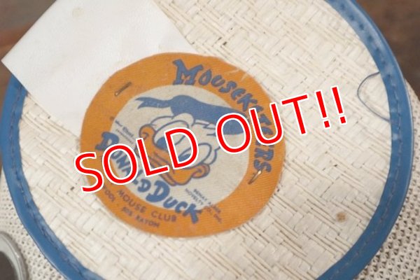 画像4: ct-201114-22 Donald Duck / 1960's Mouseketeers Hat