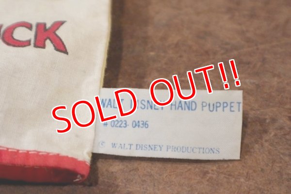 画像10: ct-201114-38 Donald Duck / 1970's Hand Puppet