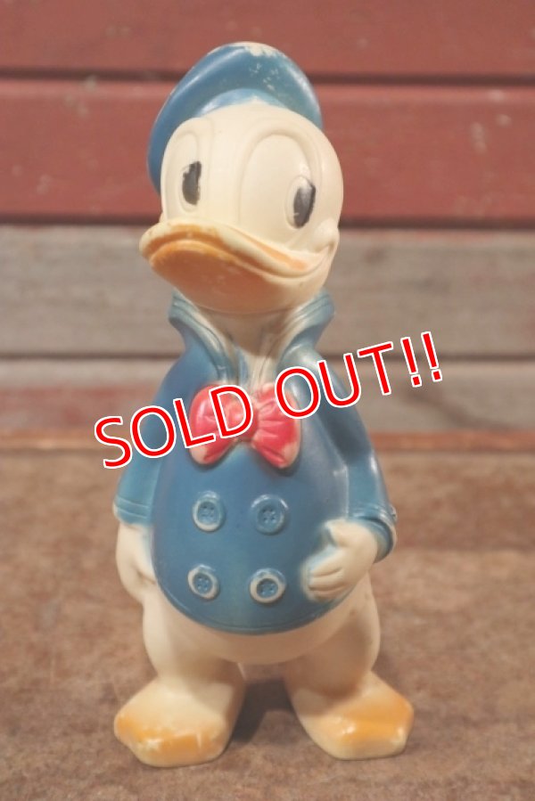 画像1: ct-201201-09 Donald Duck / Sun Rubber 1950's Doll