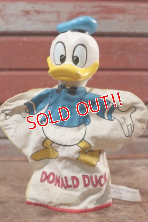 画像1: ct-201114-38 Donald Duck / 1970's Hand Puppet