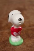 画像2: ct-201114-86 Snoopy / Whitman's 1999 PVC Figure "Kiss Me"