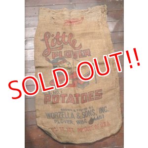 画像: dp-201114-29 Little PLOVER / Vintage Potatoes Bag