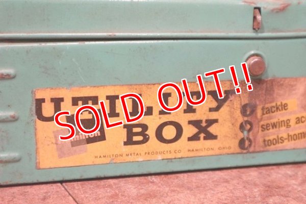 画像2: dp-201201-15 Vintage Metal Utility Box