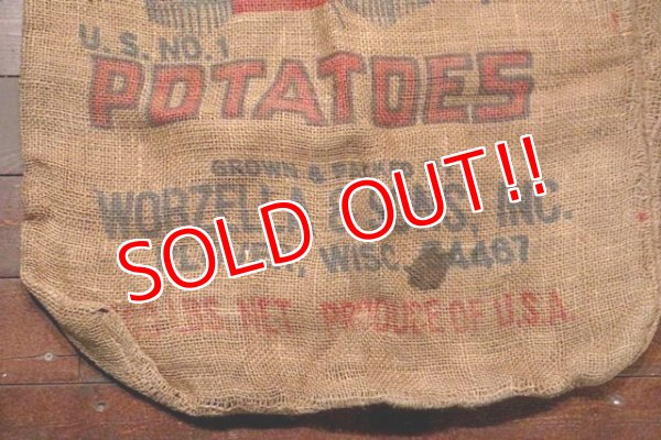 画像4: dp-201114-29 Little PLOVER / Vintage Potatoes Bag