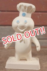 画像: ct-201114-34 Pillsbury / Poppin' Fresh 1970's Soft Vinyl Doll w/ Stand