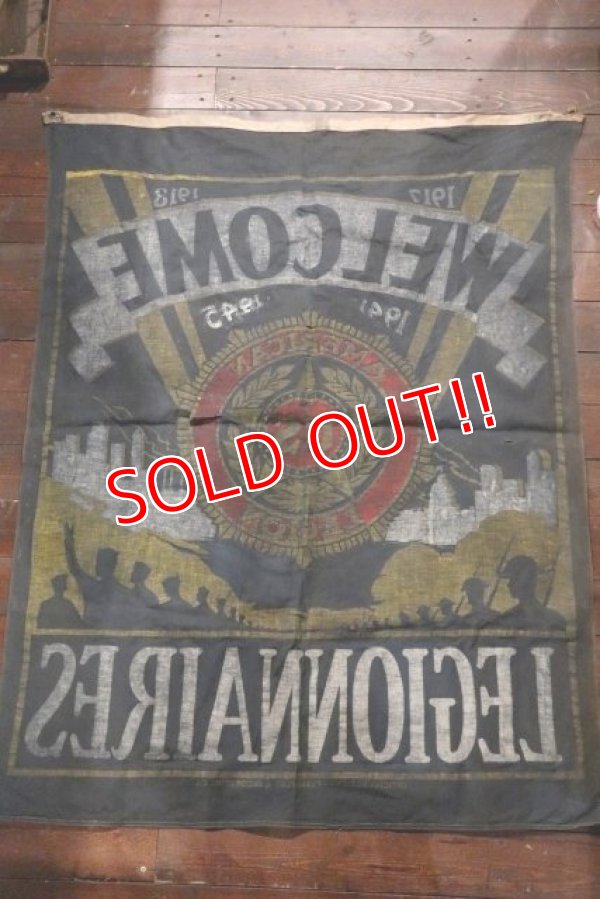 画像13: dp-201114-31 AMERICAN U.S. REGION / 1940's WELCOME Banner