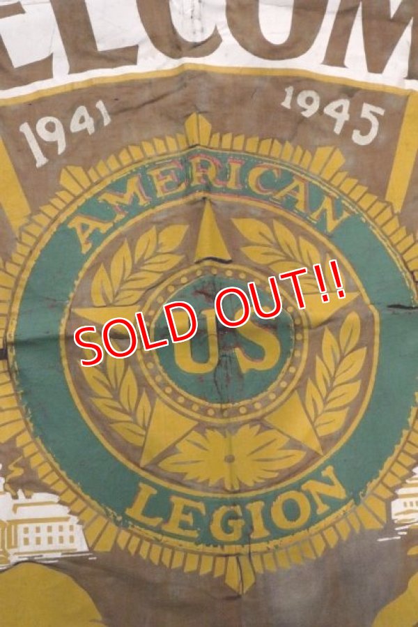 画像2: dp-201114-31 AMERICAN U.S. REGION / 1940's WELCOME Banner