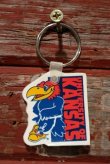 画像1: ct-201114-29 The University of Kansas / Jayhawks Rubber Keyring