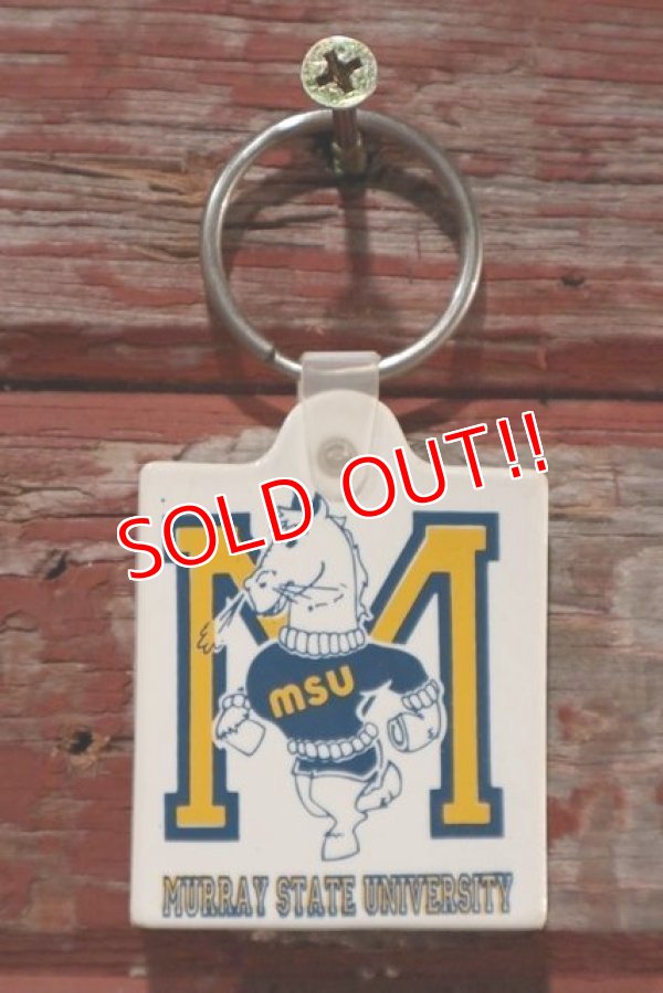 画像1: ct-201114-28 Murray State University / Racer One Rubber Keyring