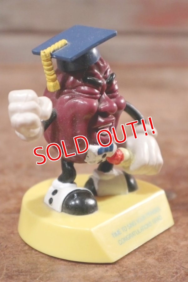 画像2: ct-201114-125 California Raisins / 1988 PVC Figure "The Graduates Tiny Goodbite"