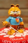 画像2: ct-201114-90 Garfield / 1980's Figurine "Fencing"