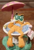 画像2: ct-201114-91 Garfield / Danbury Mint 1980's Figurine "On Vacation"
