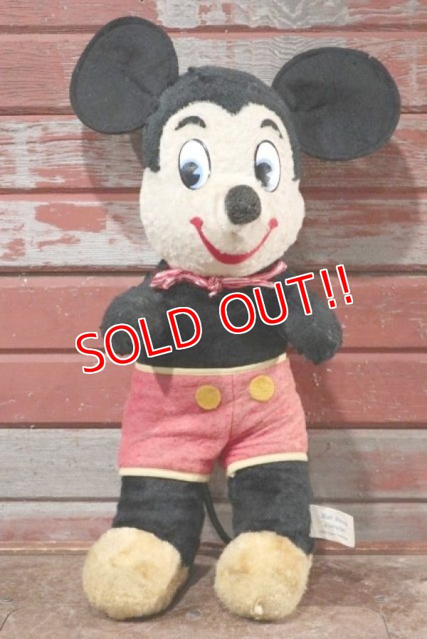 画像1: ct-201114-87 Mickey Mouse / Gund 1960's Plush Doll