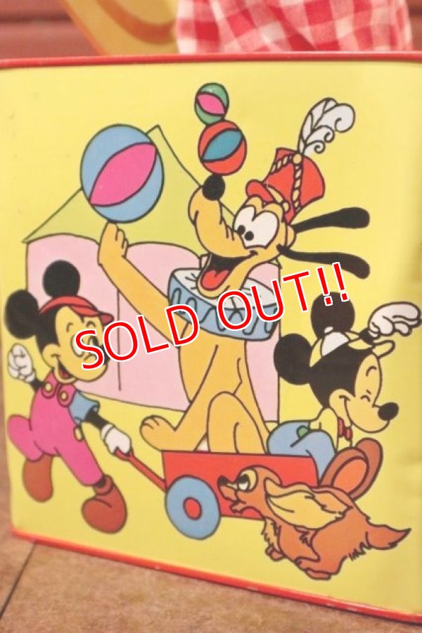 画像6: ct-201101-71 Mickey Mouse / 1960's Musical Jack in the Box