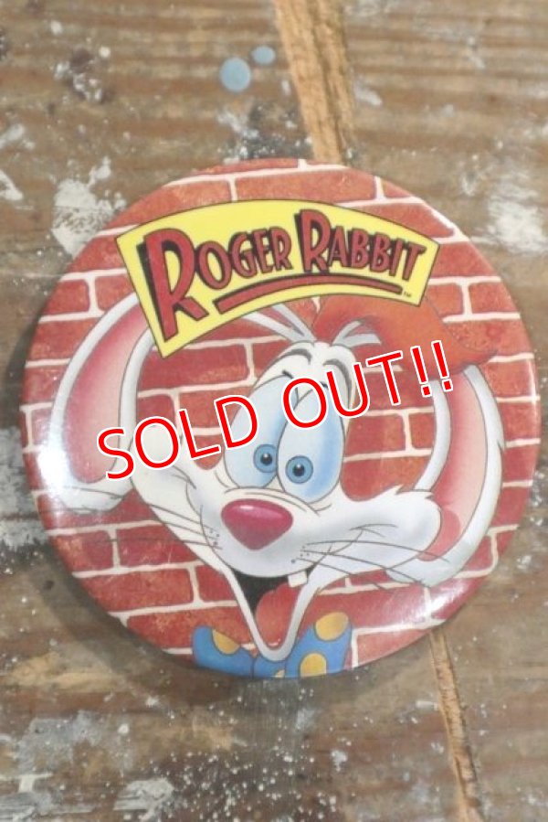 画像1: ct-201114-126 Roger Rabbit / 1987 Pinback