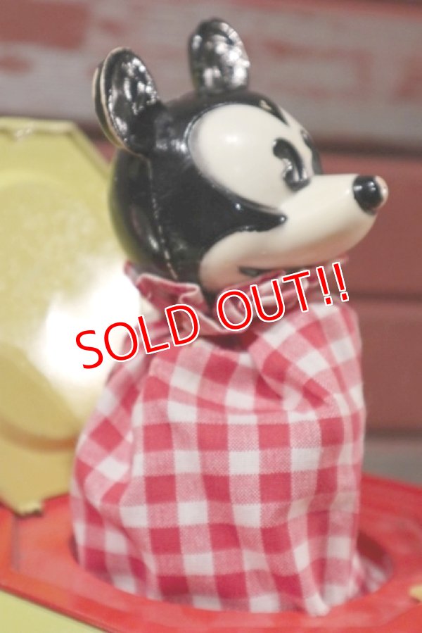 画像10: ct-201101-71 Mickey Mouse / 1960's Musical Jack in the Box