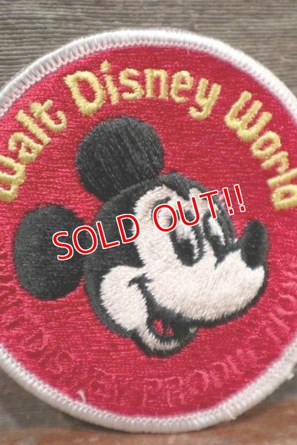 画像2: ct-201201-36 Mickey Mouse / Walt Disney World 1970's Patch