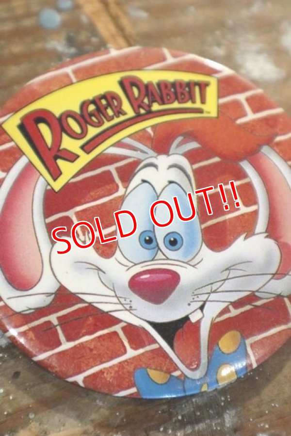 画像2: ct-201114-126 Roger Rabbit / 1987 Pinback