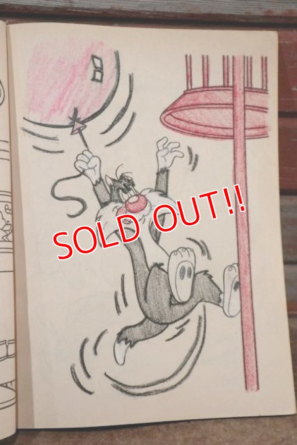 画像3: ct-201114-135 Tweety &Sylvester / 1977 Coloring Book