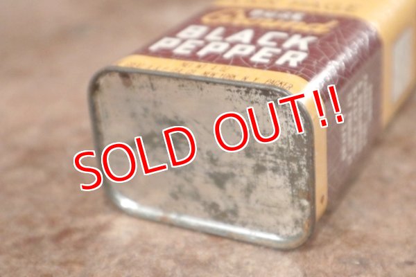 画像7: dp-201114-13 ANN PAGE / Vintage BLACK PEPPER Can