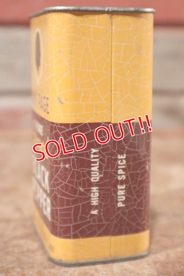 画像5: dp-201114-13 ANN PAGE / Vintage BLACK PEPPER Can