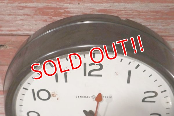 画像7: dp-201114-02 General Electric / 1950's Wall Clock