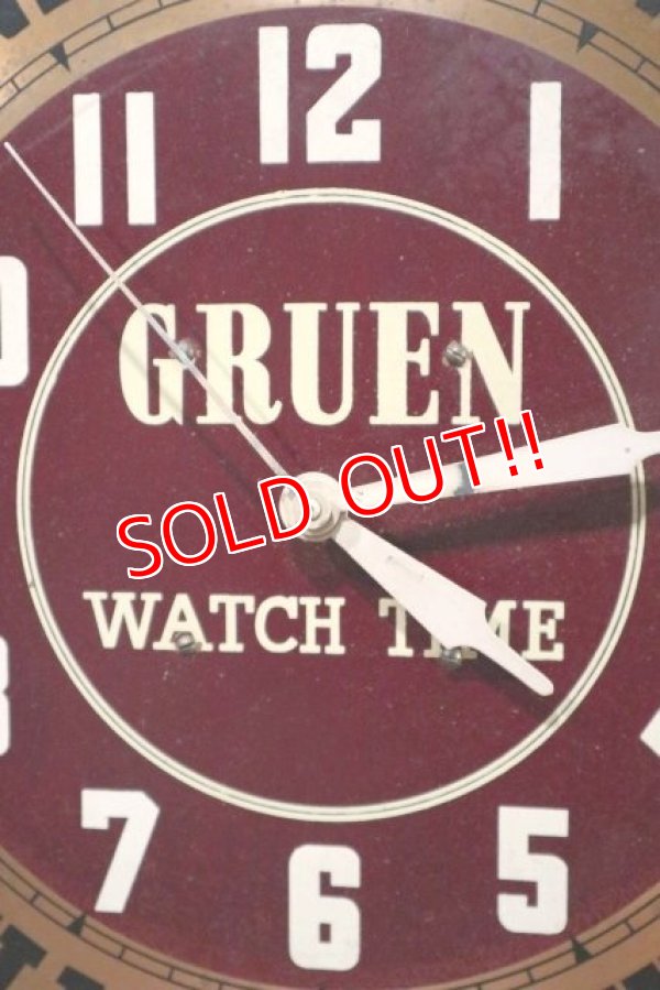 画像2: dp-201201-17 GRUEN / 〜1970 Advertising Wall Clock